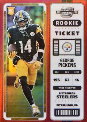 2022 Contenders Optic #73 Red /175