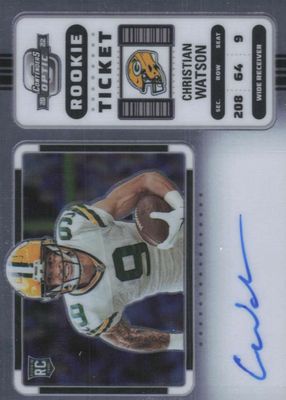 2022 Contenders Optic #110 Rookie Ticket Auto Variation