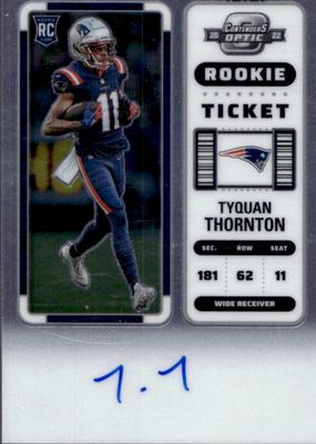 2022 Contenders Optic #138 Rookie Ticket Auto
