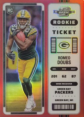 2022 Contenders Optic #89 Red /175