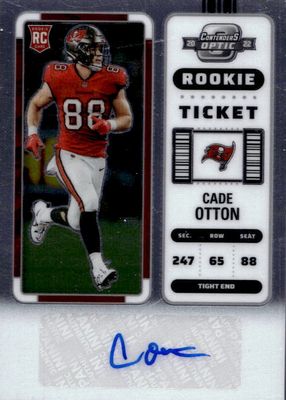2022 Contenders Optic #148 Rookie Ticket Auto
