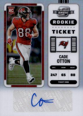 2022 Contenders Optic #148 Rookie Ticket Auto - Silver