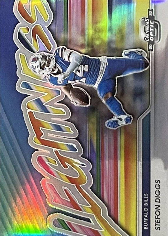 Stefon Diggs 2022 Contenders Optic #L-13 Legitness /(SSP) RAW