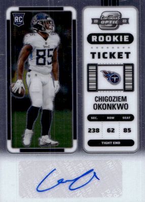 2022 Contenders Optic #151 Rookie Ticket Auto