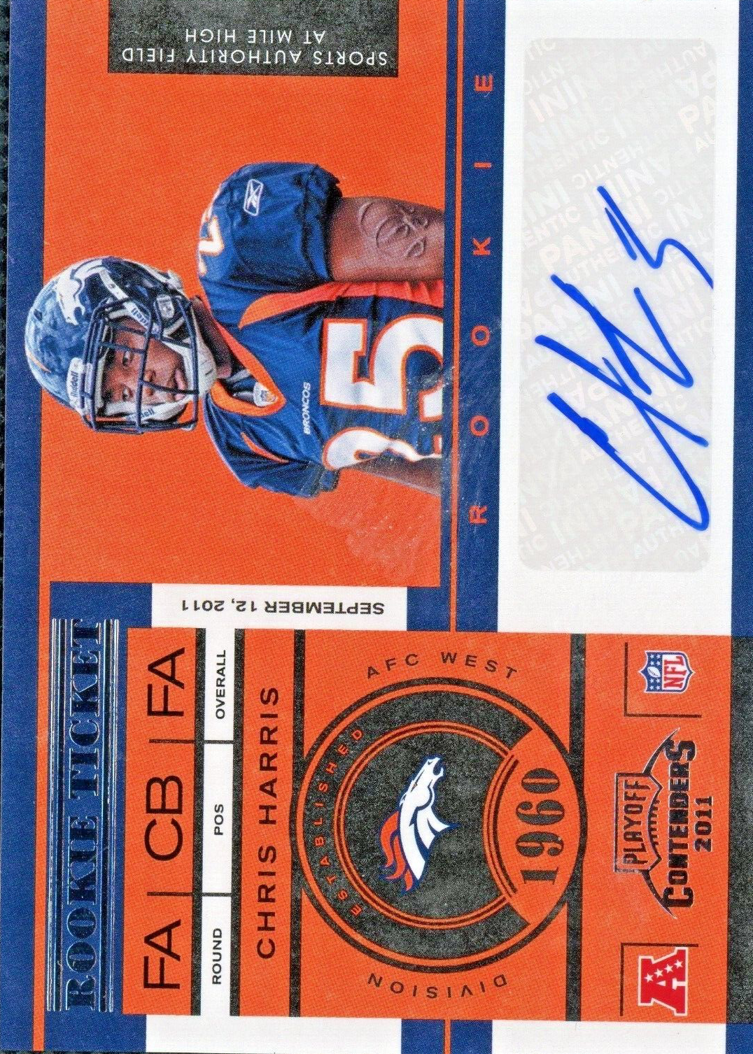 PANINI NFLカード SELECT PRIZM CHRIS HARRIS JR. DENVER BRONCOS 20/25 #MP-CH 送料無料 中古 IT1 _12.JPG?set_id=880000500F