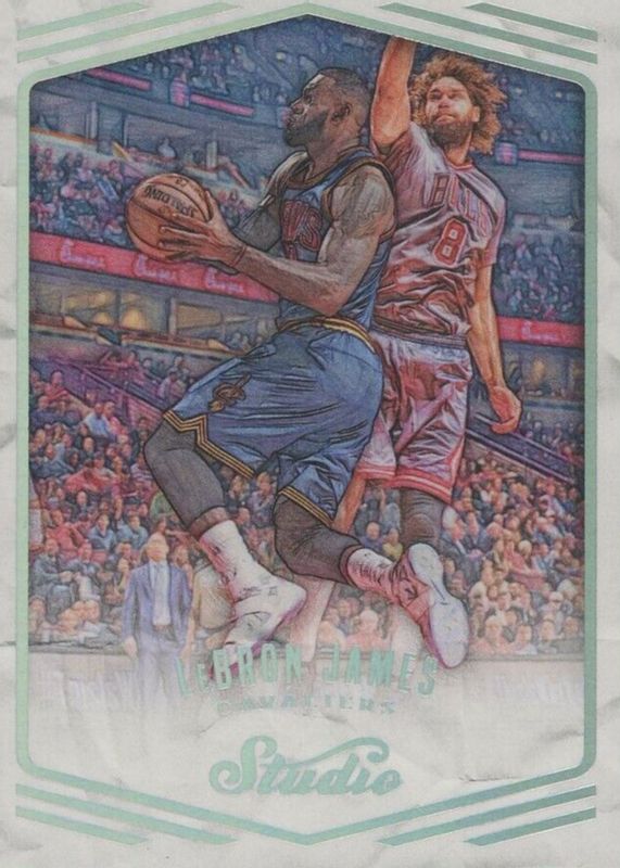 LeBron James 2016 Studio #218 Sketch SGC 10