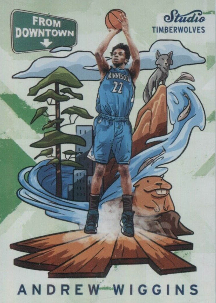 Andrew Wiggins 2016 Studio #FD15 From Downtown /(SSP) Price Guide