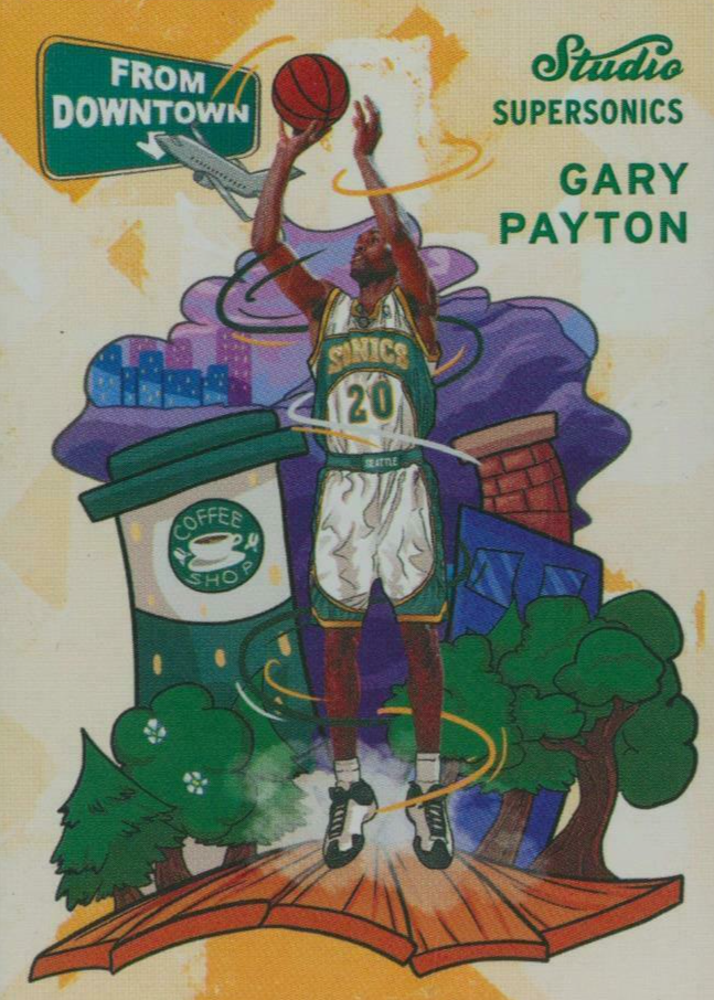 Gary Payton 2016 Studio #FD19 From Downtown /(SSP) Price