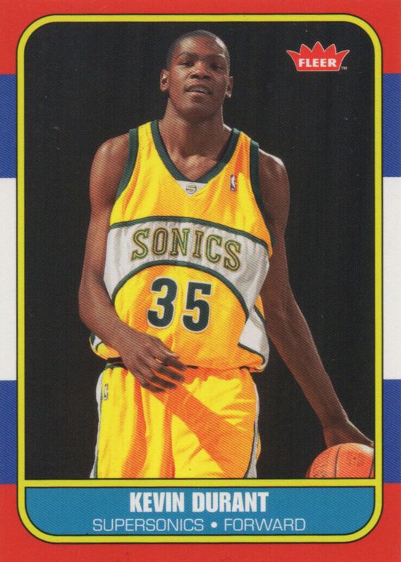 Kevin Durant 2007 Upper Deck Rookie Box Set #11 Price Guide 