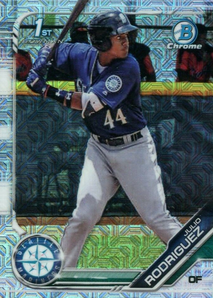 Julio Rodriguez 2019 Bowman Mega Box #BCP-33 Chrome 