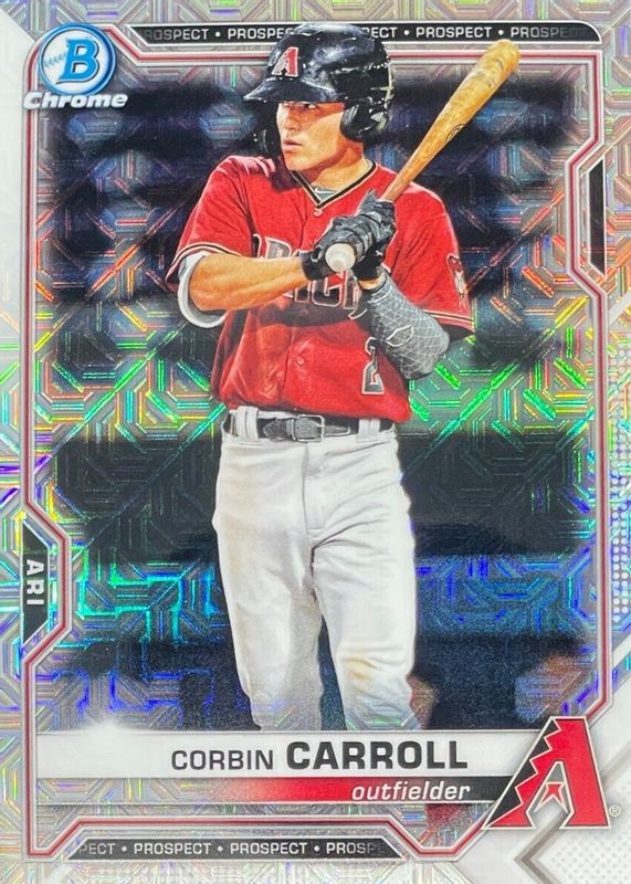 経団連会長 Corbin Carroll 1st Bowman Mojoリフラクター MLB