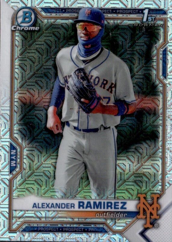 Alex Ramirez 2021 Bowman Chrome Mega Box #BCP-208 Prospects (1st) RAW