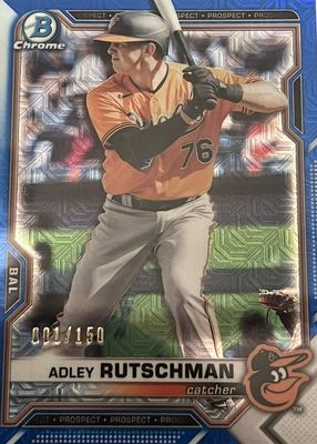 2021 Bowman Chrome Mega Box #BCP-241 Prospects - Blue Refractor /150