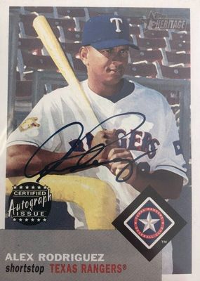 2002 Topps Heritage #RO-ARO Real One Autographs
