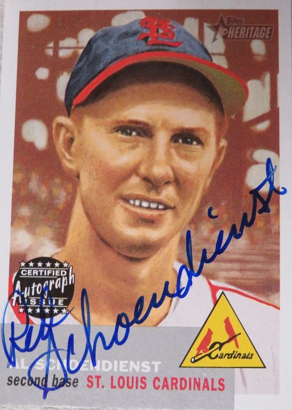 2002 Topps Heritage #RO-ASC Real One Autographs