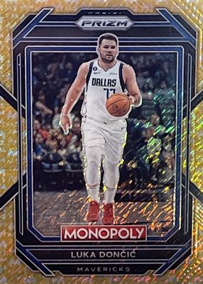 2022 Prizm Monopoly #19 Gold Money Shimmer /500