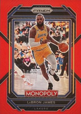 2022 Prizm Monopoly #40 Red /99