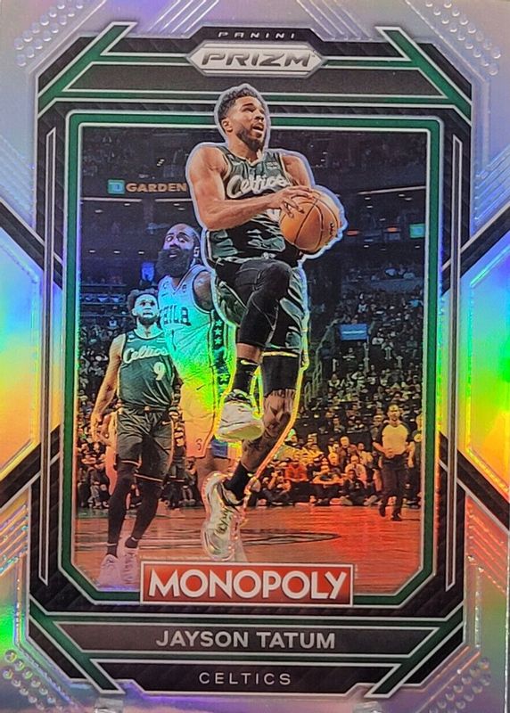 Jayson Tatum 2022 Prizm Monopoly #4 Silver PSA 10