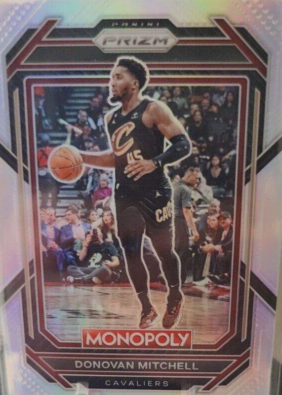 Donovan Mitchell 2022 Prizm Monopoly #18 Silver RAW