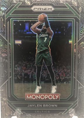 2022 Prizm Monopoly #5 Black Icons