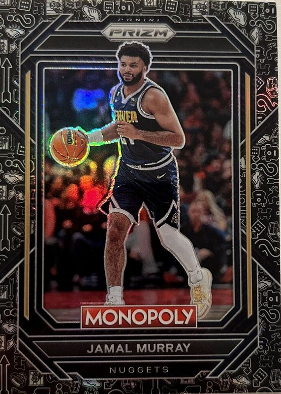 Jamal Murray 2022 Prizm Monopoly #23 Black Icons RAW