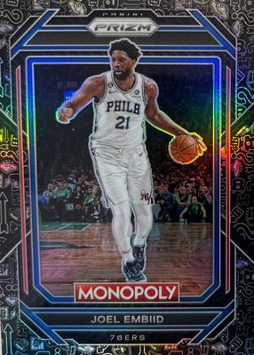 2022 Prizm Monopoly #67 Black Icons