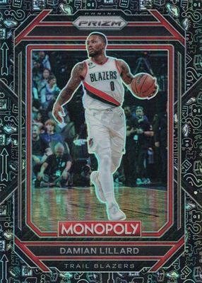 2022 Prizm Monopoly #73 Black Icons