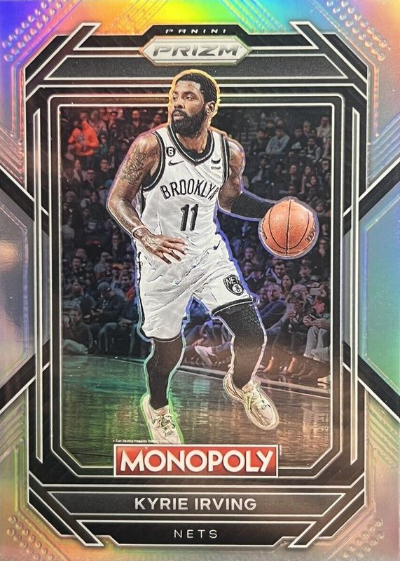 Kyrie Irving 2022 Prizm Monopoly #8 Silver RAW
