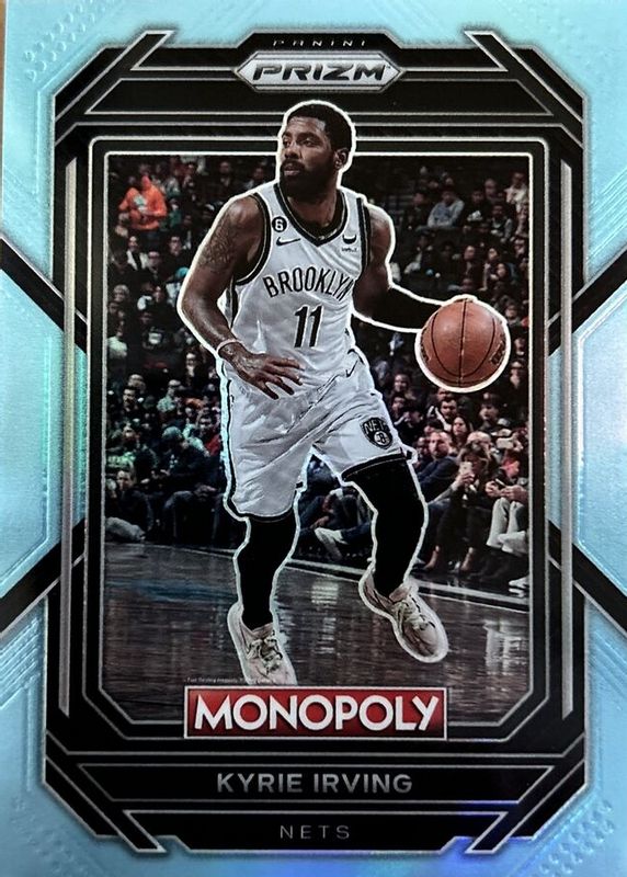 Kyrie Irving 2022 Prizm Monopoly #8 Light Blue /199 RAW