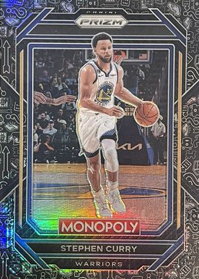 2022 Prizm Monopoly #28 Black Icons