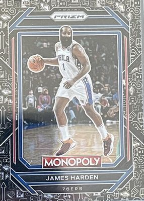 2022 Prizm Monopoly #68 Black Icons