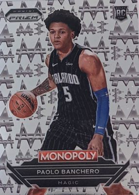 2022 Prizm Monopoly #M21 Money - White /(SSP)