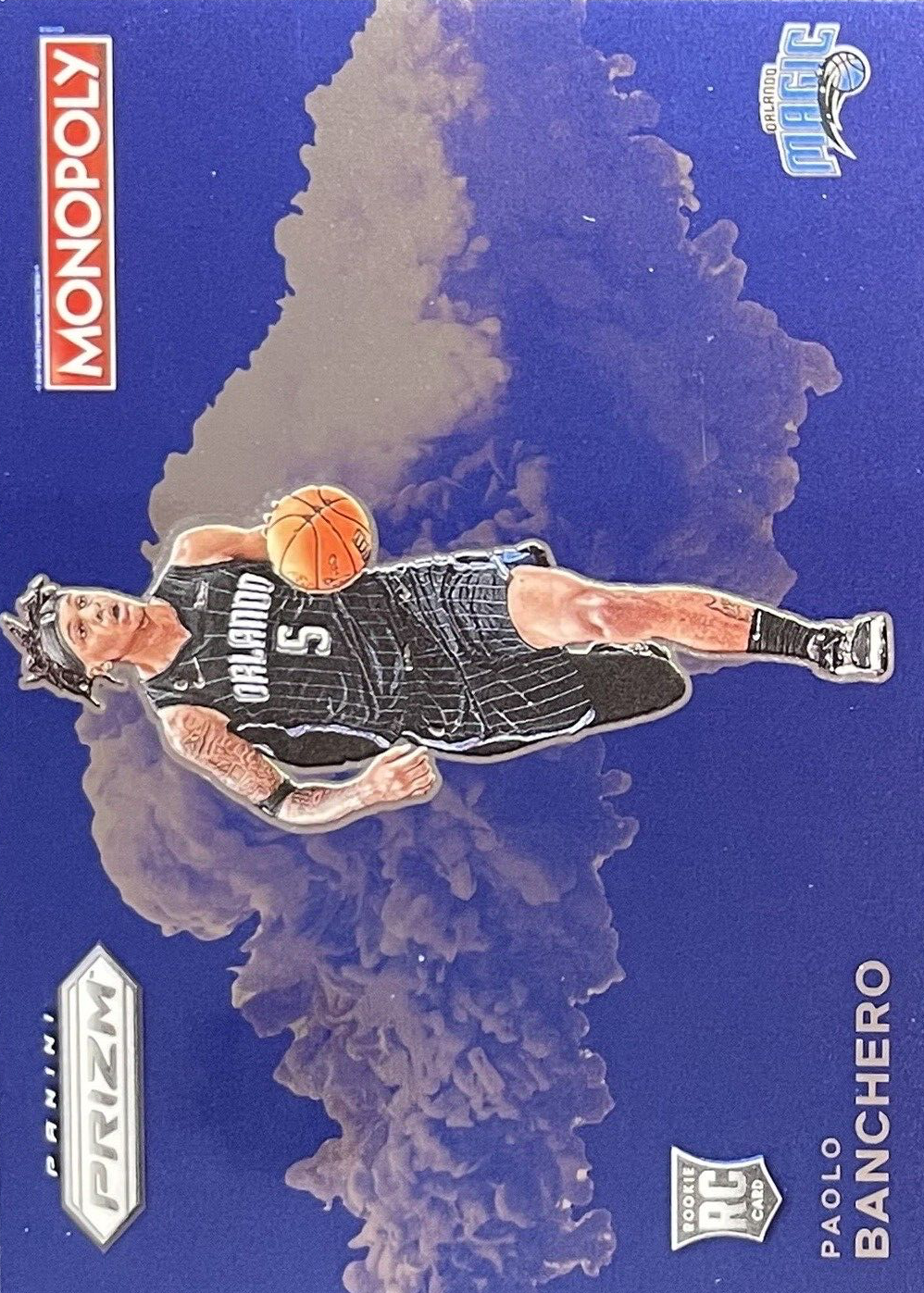 249枚限定 Paolo Banchero Prizm Monopoly RC 2022-23 Panini Monopoly Prizm Paolo Banchero Brown Prizm Rookie RC