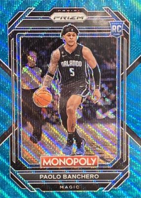 2022 Prizm Monopoly #66 Teal Wave