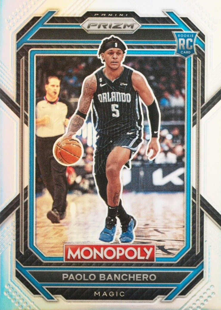 Paolo Banchero 2022 Prizm Monopoly #66 Silver PSA 10 Price 