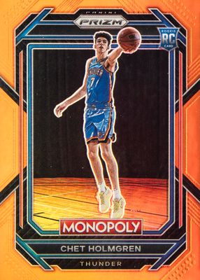 2022 Prizm Monopoly #63 Orange /124