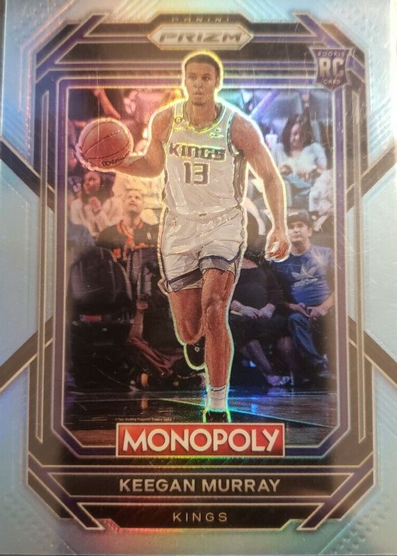 Keegan Murray 2022 Prizm Monopoly #78 Light Blue /199 Rookie PSA 10