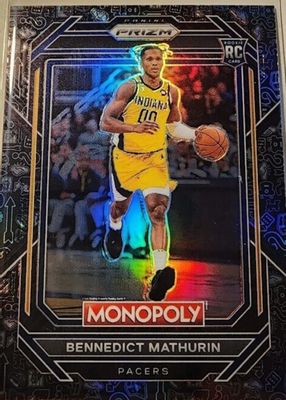 2022 Prizm Monopoly #36 Black Icons