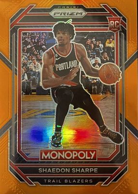 2022 Prizm Monopoly #74 Orange /124