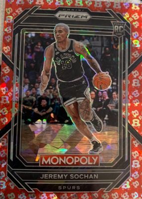 2022 Prizm Monopoly #80 Free Parking