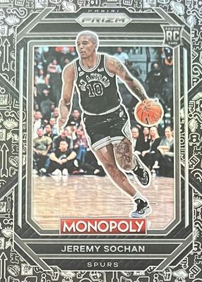 2022 Prizm Monopoly #80 Black Icons