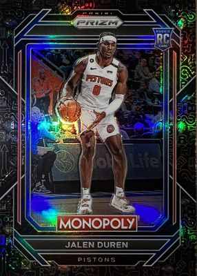 2022 Prizm Monopoly #27 Black Icons