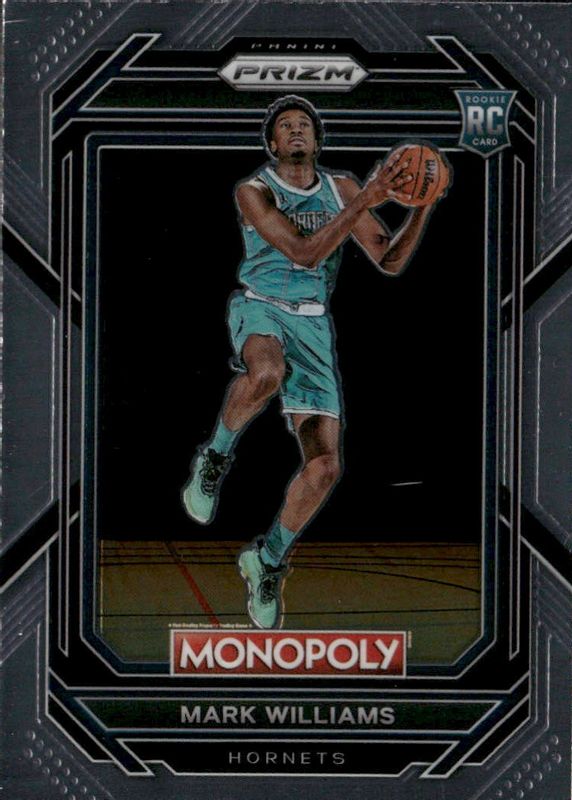 Mark Williams 2022 Prizm Monopoly #12 Base Rookie PSA 10