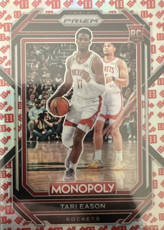 Tari Eason 2022 Prizm Monopoly #33 Red Dice Rookie RAW