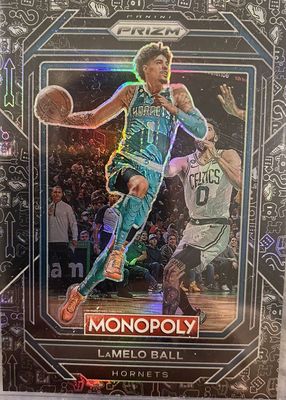 2022 Prizm Monopoly #10 Black Icons