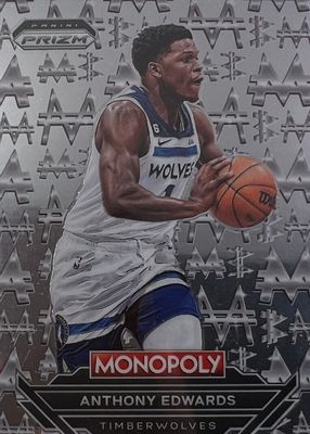 2022 Prizm Monopoly #M14 Money - White /(SSP)