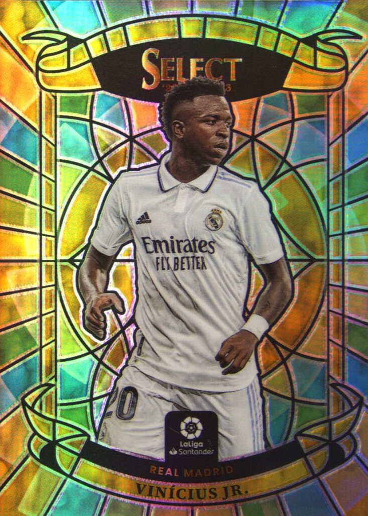 Vinicius Jr. 2022 Select La Liga #24 Stained Glass /(SSP) Price