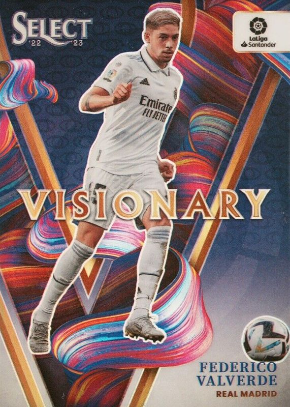 Federico Valverde 2022 Select La Liga #17 Visionary /(SSP) SGC 10