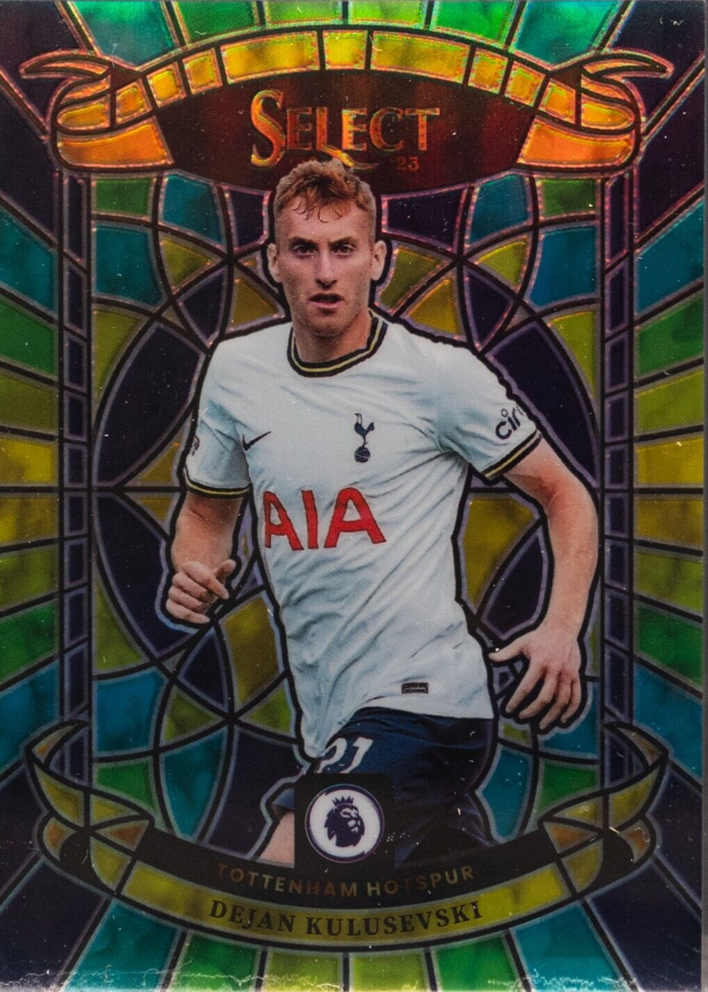 Dejan Kulusevski 2022 Select Premier League #11 Stained Glass 