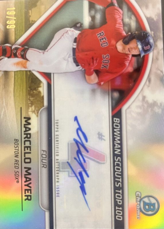 2023 Bowman #BTP-4 Bowman Scouts' Top 100 Autographs /99